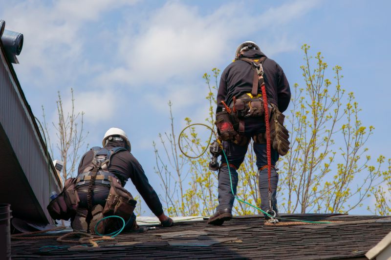 Professional Roof Repair Crew